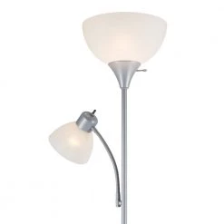 Delilah 72 in. Silver Torchiere Floor Lamp with Adjustable Reading Light by Globe Electric 9 Delilah 72 in. Silver Torchiere Floor Lamp with Adjustable Reading Light by Globe Electric -Deals Globe Electric Store silver globe electric floor lamps 67134 c3 1000