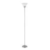 Elliott 72 in. Silver Floor Lamp by Globe Electric