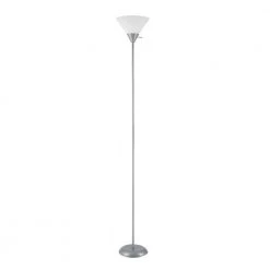 Elliott 72 in. Silver Floor Lamp by Globe Electric