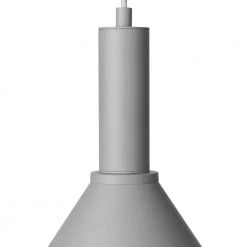 1-Light Soft Matte Gray Plug-In Pendant with Designer Gray Fabric Cord, Vintage LED Bulb Included by Globe Electric -Deals Globe Electric Store soft matte gray globe electric chandeliers 61017 4f 1000