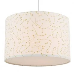 Stella 1-Light Matte White Constellations Print Pendant Light by Globe Electric -Deals Globe Electric Store white globe electric chandeliers 60768 c3 1000