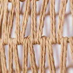 Tika 1-Light White Pendant Light with Natural Blonde Twine Shade by Globe Electric -Deals Globe Electric Store white globe electric chandeliers 91002264 44 1000