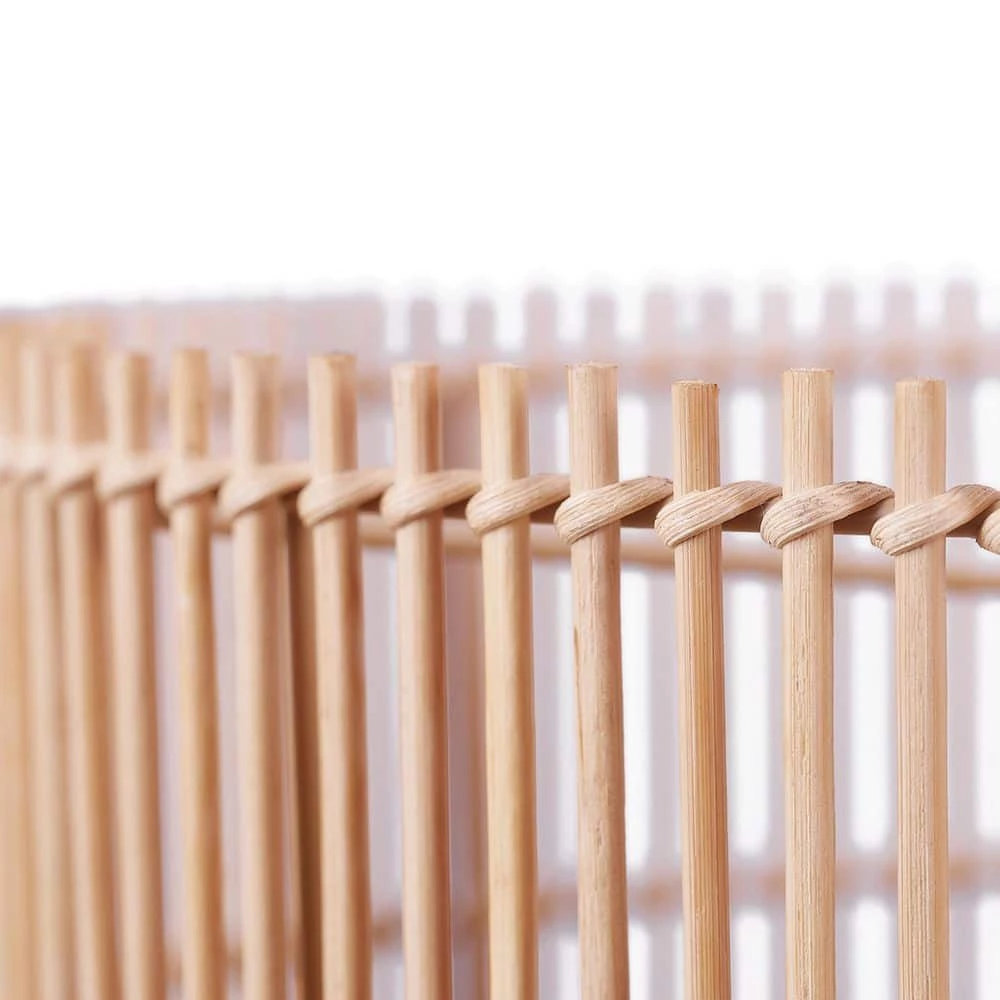 1-Light White Shaded Pendant Lighting with Natural Bamboo Shade by Globe Electric 5 1-Light White Shaded Pendant Lighting with Natural Bamboo Shade by Globe Electric - Image 5