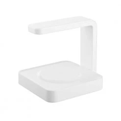 UV-C Light 7 in. White Disinfecting Wireless Charging Hub Lamp with Micro USB Cable Included by Globe Electric