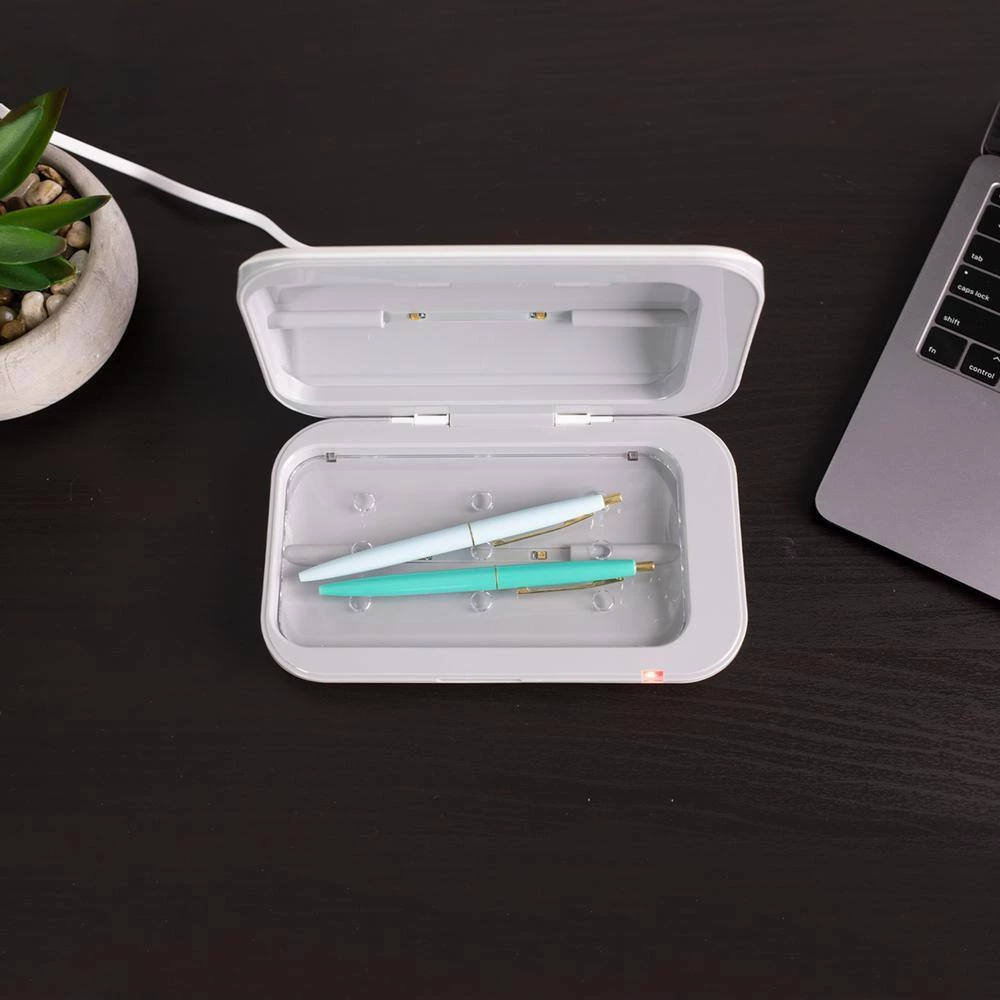 UV-C Light 0.78 in White Disinfecting Box, Indicator Light, Micro USB Cable Included by Globe Electric 6 UV-C Light 0.78 in White Disinfecting Box, Indicator Light, Micro USB Cable Included by Globe Electric - Image 6