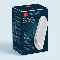 UV-C Light 0.78 in White Disinfecting Box, Indicator Light, Micro USB Cable Included by Globe Electric 19 UV-C Light 0.78 in White Disinfecting Box, Indicator Light, Micro USB Cable Included by Globe Electric -Deals Globe Electric Store white globe electric lamp bases 60057 fa 1000