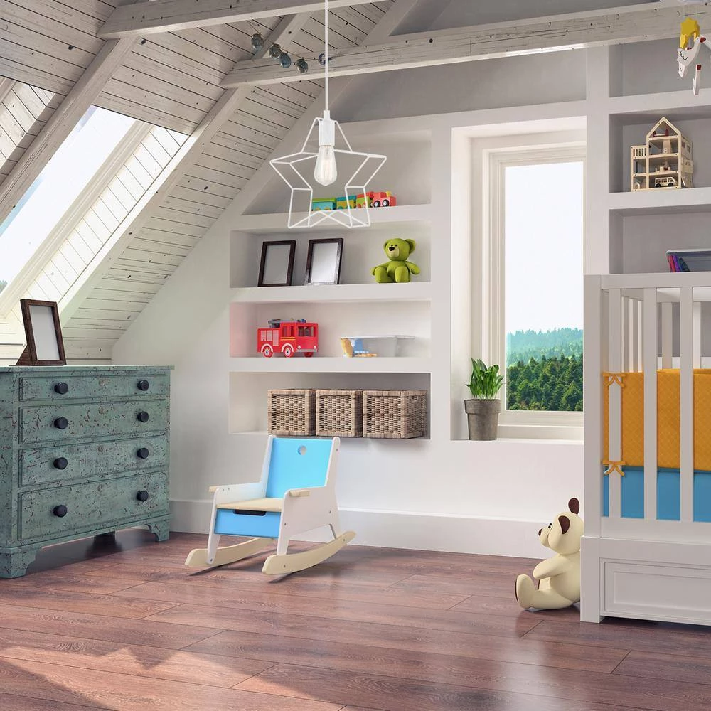 Leo 1-Light Star Pendant Light, White by Globe Electric 5 Leo 1-Light Star Pendant Light, White by Globe Electric - Image 5