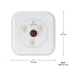 LED White Under Cabinet Puck (6-Pack) by Globe Electric -Deals Globe Electric Store white globe electric puck lights 26044 c3 1000