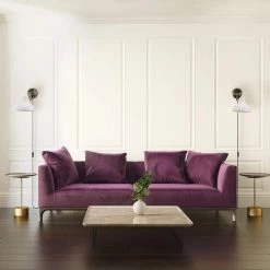 Elon 1-Light Matte White and Antique Brass Plug-In or Hardwire Wall Sconce LED Bulb Included by Globe Electric -Deals Globe Electric Store white with brass accents globe electric wall lamps 51402 31 1000